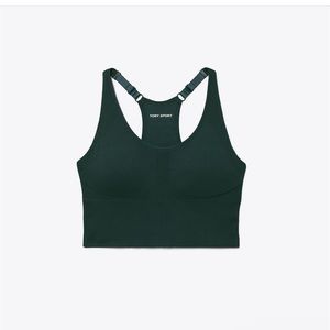 Tory Sport Long line sports bra - Conifer Green